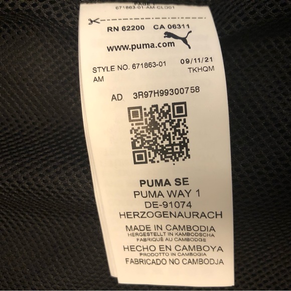 NWT Puma Zephyr RainCell Full Zip Hooded Jacket Women’s XL - Picture 7 of 10